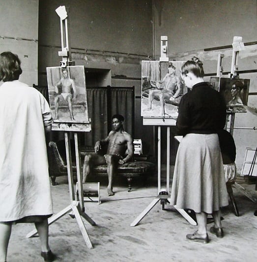 'Life Painting', Slade School of Fine Art.