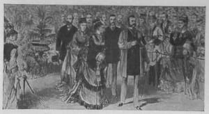 Tsar Alexander II at the Crystal Palace, 1874. Author's copy