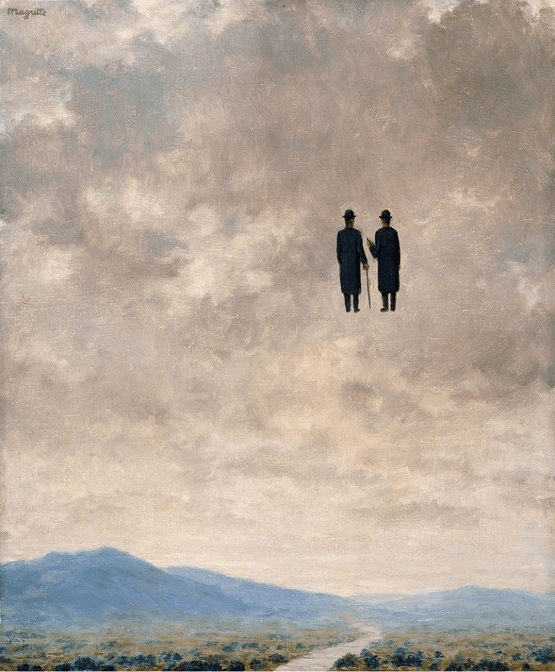 he Art of Conversation by René Magritte 1963