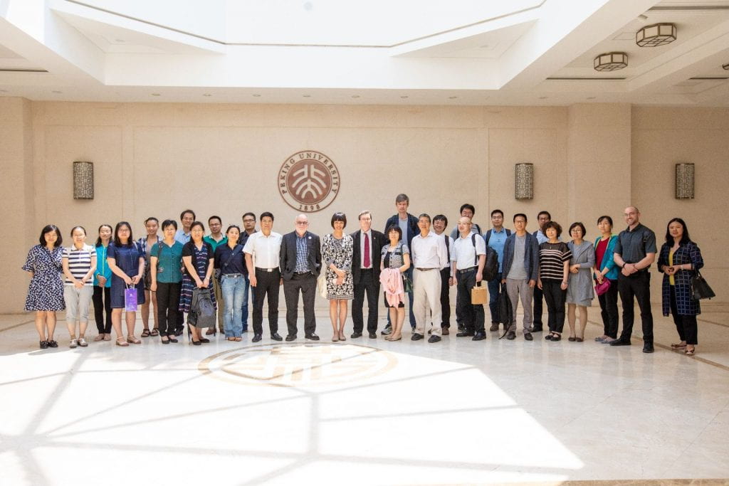 Official group photo for PKU DH Mini Forum