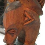 Ikenga figure Nigeria, Igbo people, Ijaw people? Wood, pigments. UCL Ethnography collection, M.0107