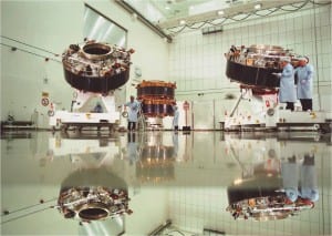 Cluster satellites prepared for launch