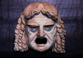 Greek theatrical mask