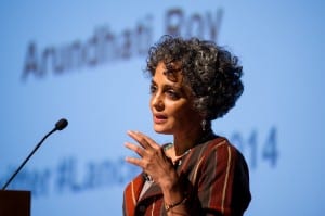 Arundhati Roy speaking at the 2014 Lancet Lecture