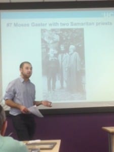 Moses Gaster presentation