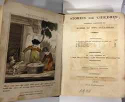 BAINES 28: Stories for children : chiefly confined to words of two syllables by William Darton (1822)