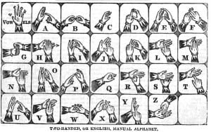 sign alphabet