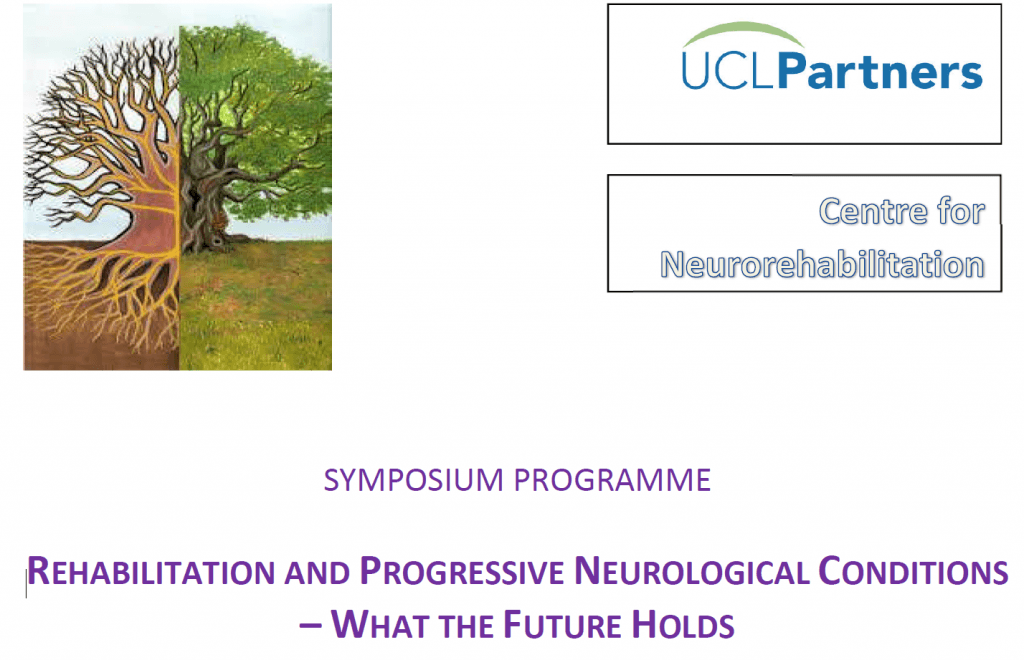 Neurorehabilitation conference flyer