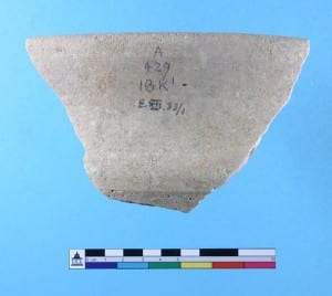 Rim sherd EXII.33/1. Just so you know what it looks like.