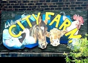 Kentish Town city farm, a modern development of the petting zoo with the countryside truly established in an urban setting. copyright http://www.ktcityfarm.org.uk/