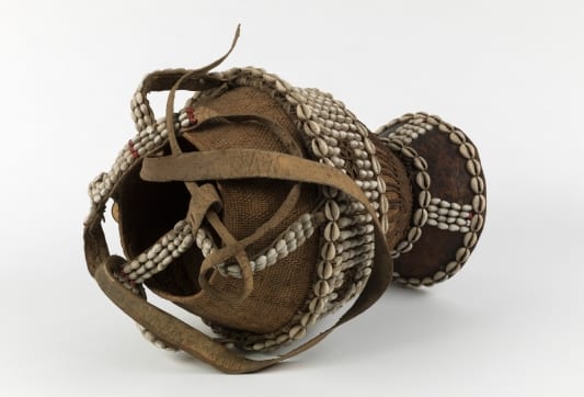 Basket decorated with beads from Ethnographic Collections UCL