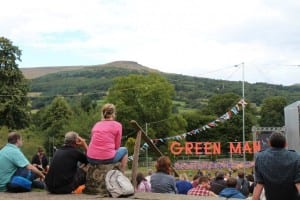 The Mountain Stage at the Green Man Festival 