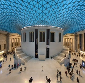 The British Museum Great Court. A National with lots of collection specific curators (Image from Wikipedia)