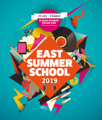 East Education Summer School poster.