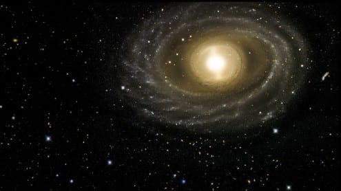 This image of the NGC 1398 galaxy was taken with the Dark Energy Camera. This galaxy lives in the Fornax cluster, roughly 65 million light-years from Earth. It is 135,000 light-years in diameter, just slightly larger than our own Milky Way galaxy, and contains more than a billion stars. Credit: Dark Energy Survey. 