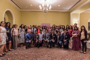 Group photo at Mumbai Alumni Reception