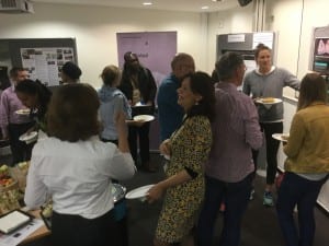 Guests network at the inaugural Knowledge Africa event