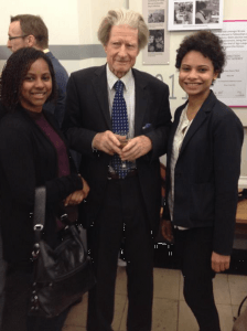 Brazilian students met Professor Sir John Gurdon when he gave the UCL Clinical Science Prize lecture
