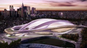 Zaha Hadid’s design for 2020 Japanese Olympics